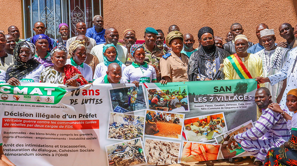 La CMAT commémore ses dix ans de lutte acharnée contre les accaparements de terres au Mali