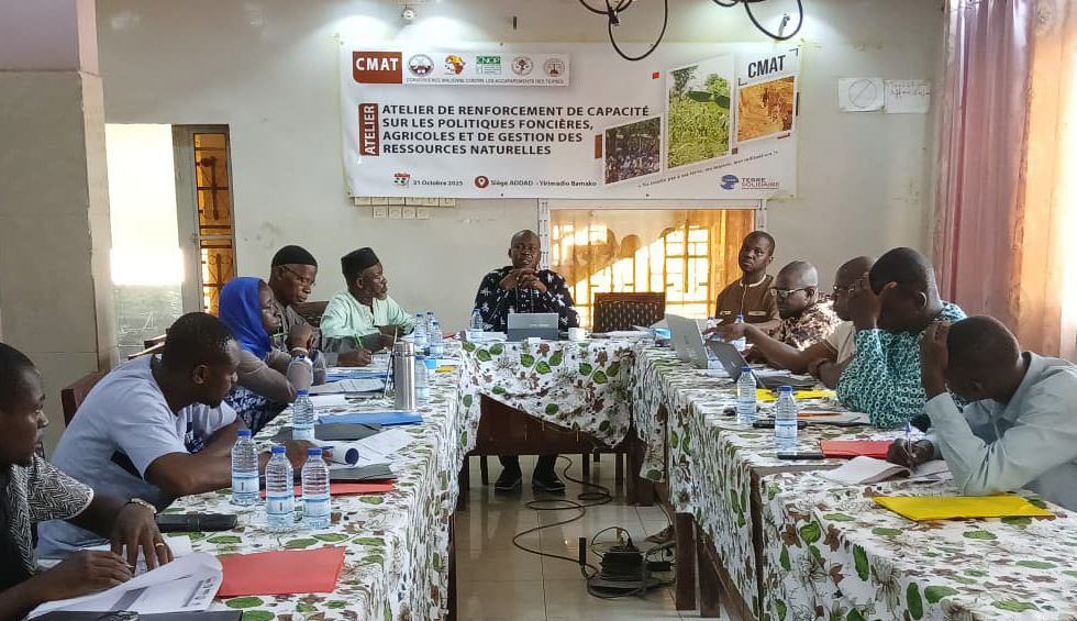 Session d'échange des membres de la CMAT, la priorisation de l'aspect économique du foncier mise en cause